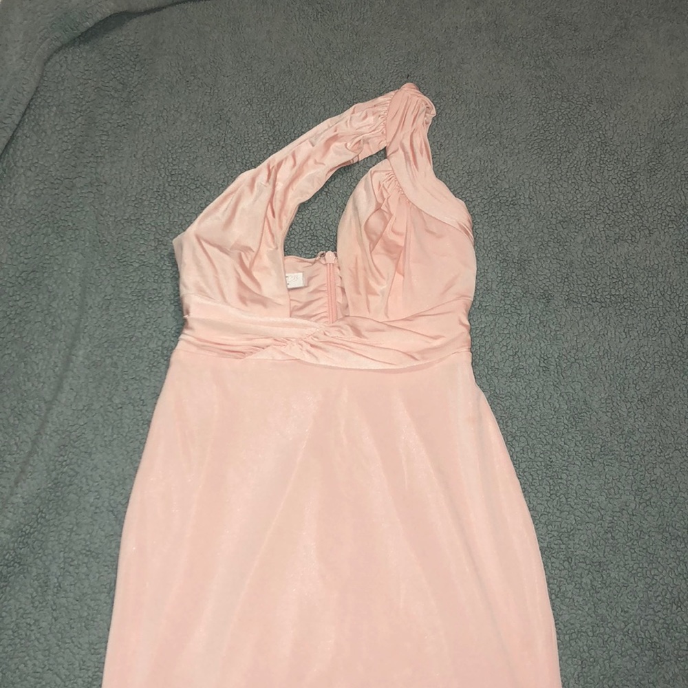 Baby pink dress